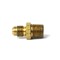 Thrifco Plumbing No. 48 1/4 Inch Flare x 1/4 Inch MIP Brass Adapter 4401134 - alternate 3